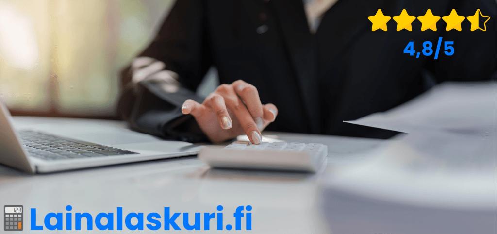 Lainalaskuri.fi - Asiakastyytyväisyys 4,8/5  Lainalaskuri.fi - Asiakastyytyväisyys 4,8/5